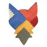 Tête de loup COULEURS